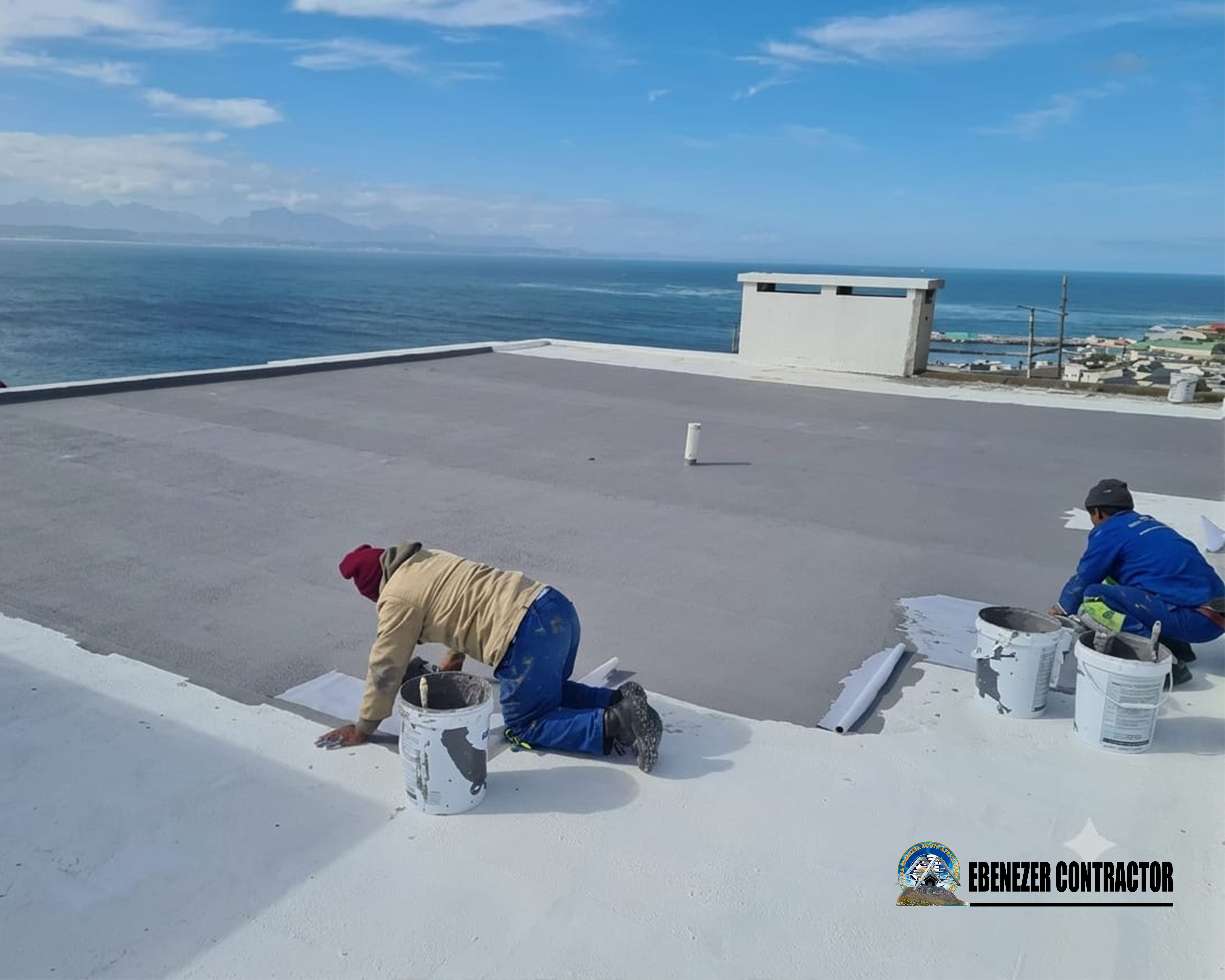 Roofing work